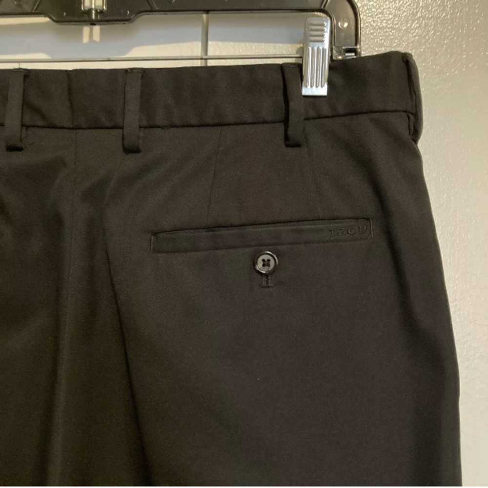 Izod Xtreme Function Black Stretch Golf Pants Men… - image 4